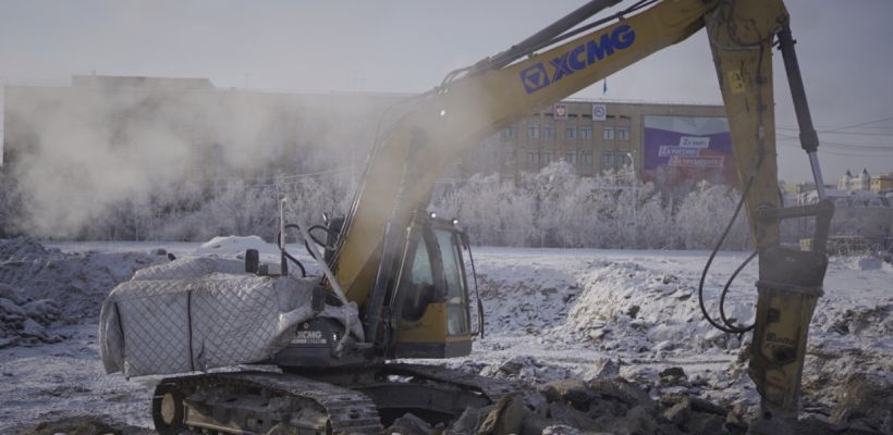 Власти заявили, что работы по благоустройству площади Ленина в Якутске завершатся досрочно
