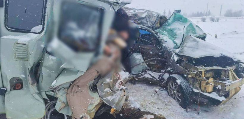 Четверо погибли в страшном ДТП возле стелы Орла в Хангаласском районе