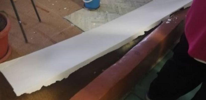 В школе №3 Якутска двое учащихся пострадали от обрушения штукатурки