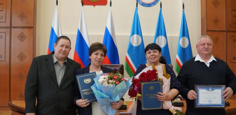 Водоканальцам вручили государственные награды