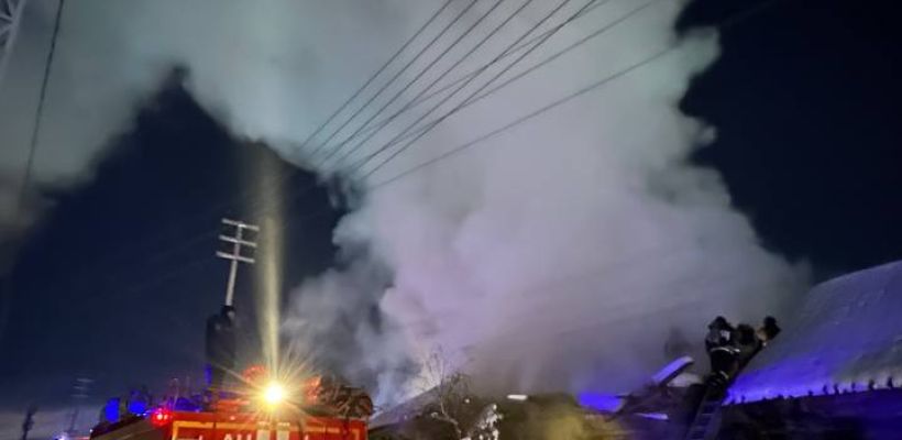 В Якутске при пожаре в жилом доме погиб мужчина