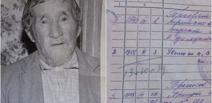 «В трудовой книжке всего три записи»