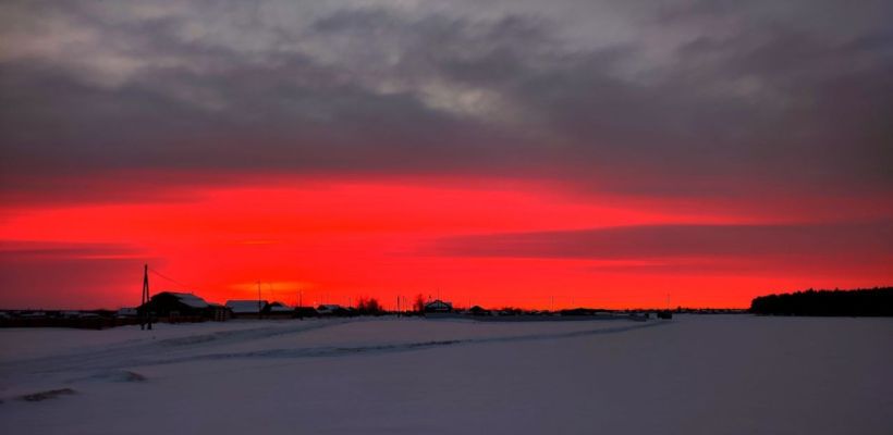 Почему закат красный?
