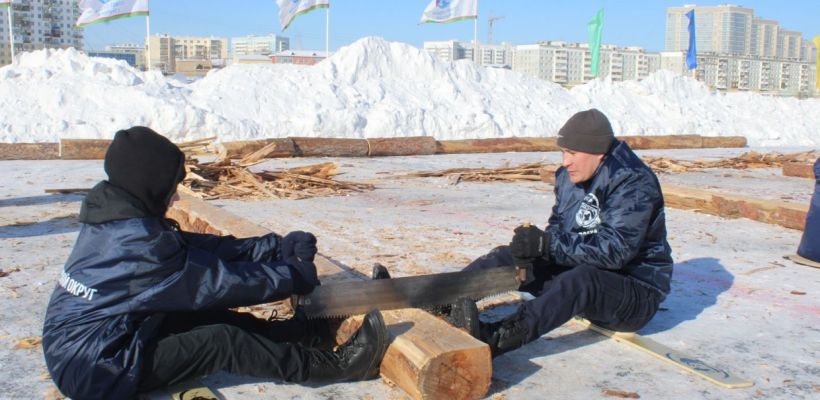 В Якутске прошли соревнования отцов и сыновей «Аҕа күрэҕэ – 2024»