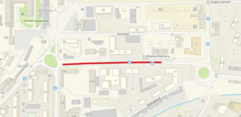 О временном ограничении движения транспортных средств по улице Пирогова 10 апреля