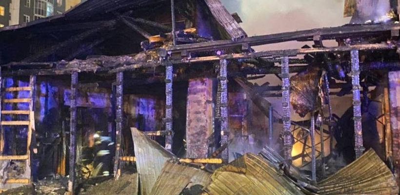 Сгоревший склад в Якутске не имел пожарной сигнализации