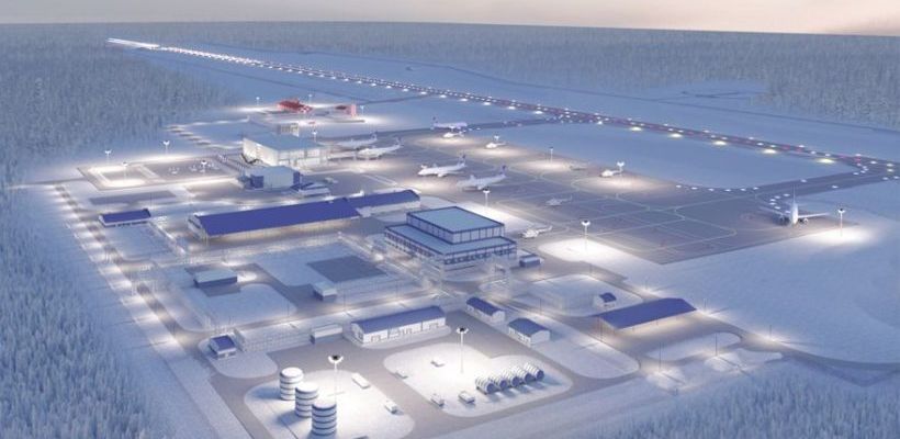 МТС первой оцифровала строящийся аэропорт в Мирном