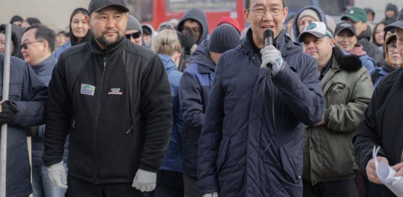 В Якутске провели масштабный субботник