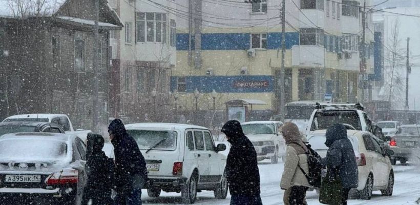 ЯУГМС: в Якутске в марте выпала двойная норма снега