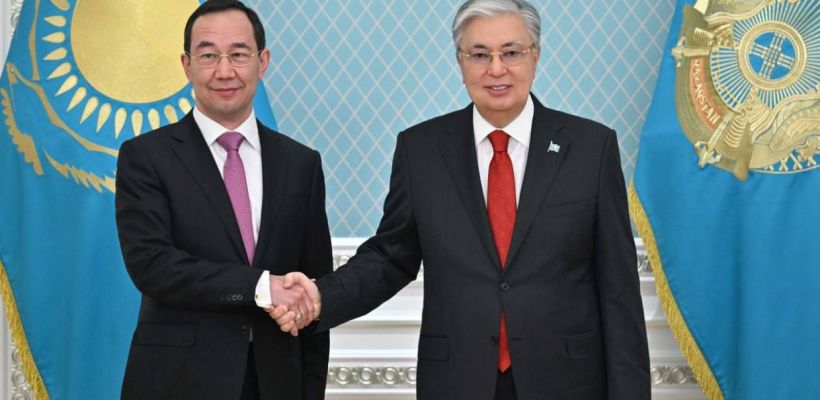 Глава Якутии встретился с Президентом Республики Казахстан