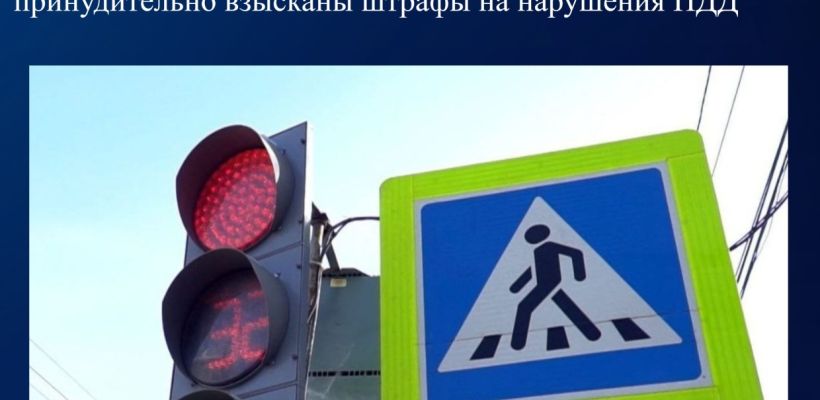 С 333 пешеходов и иных участников дорожного движения принудительно взысканы штрафы на нарушения ПДД