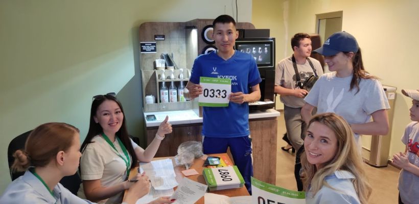 В Якутске продолжается выдача стартовых пакетов и регистрация на забег Зеленый марафон