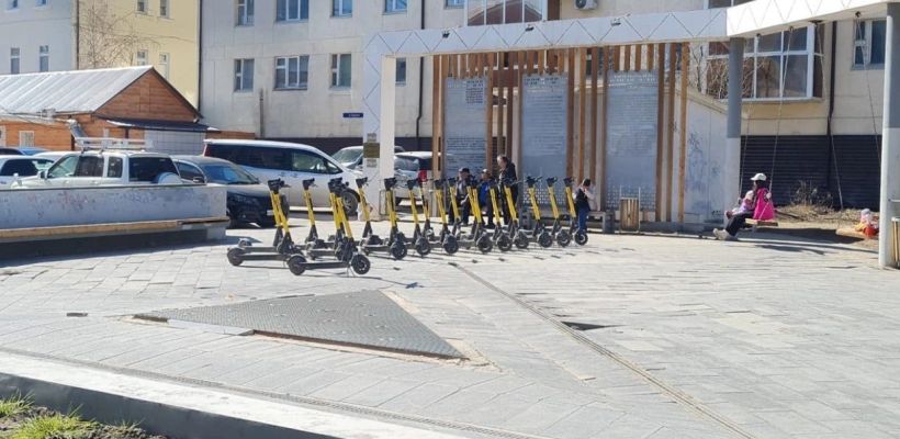 В Якутске начали борьбу против электросамокатов