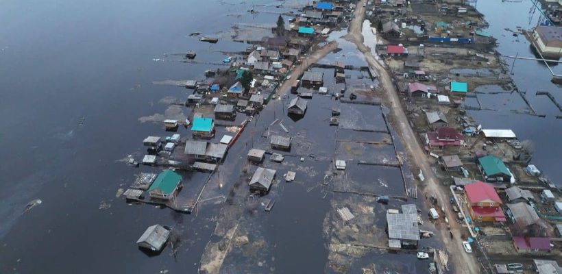 В Олекминском районе затоплено три села