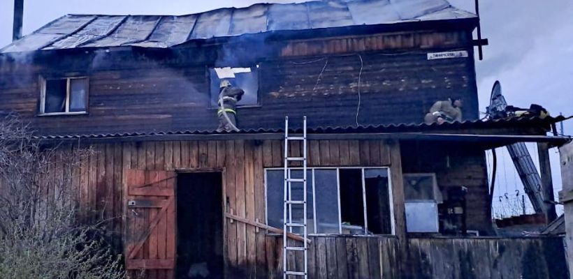 Жертвами пожара в Нюрбе стали двое пенсионеров