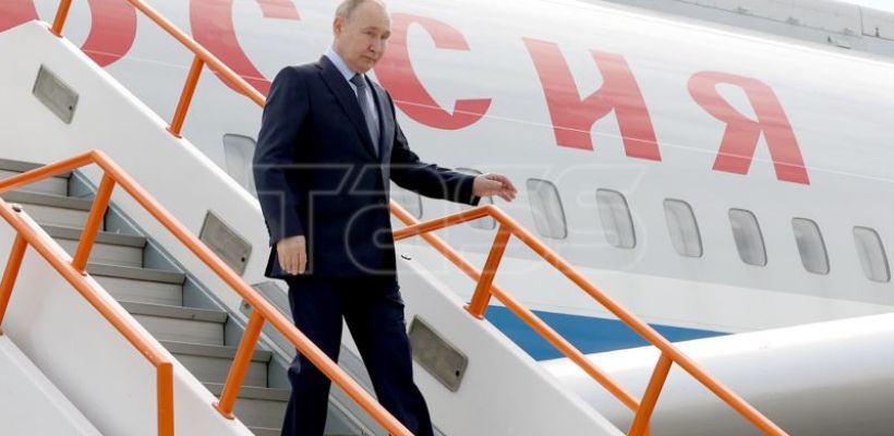 Путин прибыл в столицу Якутии