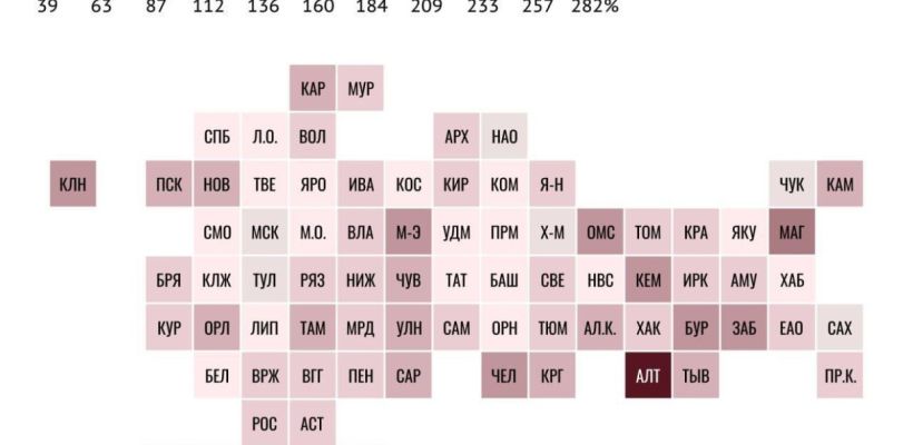 Цены на квартиры выросли на 73% за пять лет