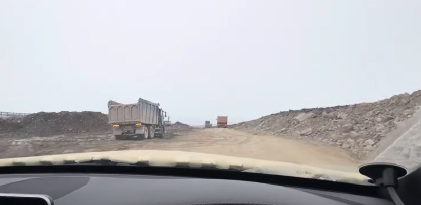 Один из самых сложных участков федеральной автодороги «Лена» — перевал Тит — заасфальтируют