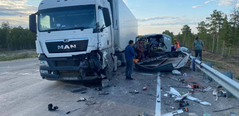 В ДТП в Мегино-Кангаласском районе пострадали 5 человек