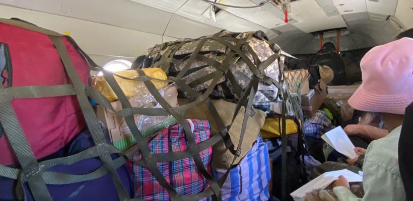 Жители Себян-Кюеля после долгого ожидания летят домой