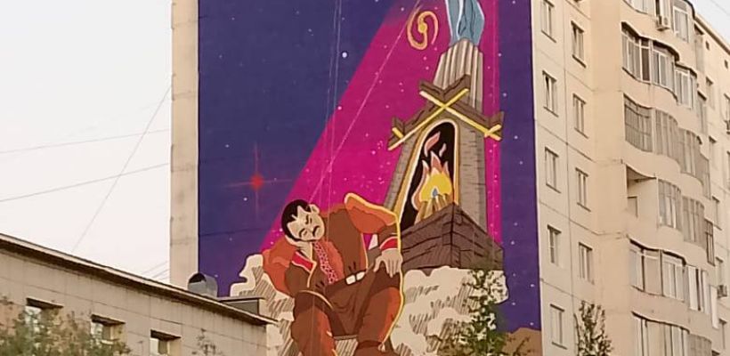 В Якутске появились новые муралы