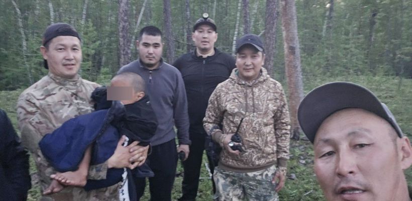 Мальчика, потерявшегося 23 июля в Мегино-Кангаласском районе, нашли в три часа ночи