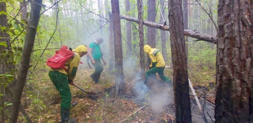 В Якутии действуют 146 лесных пожаров в 18 улусах