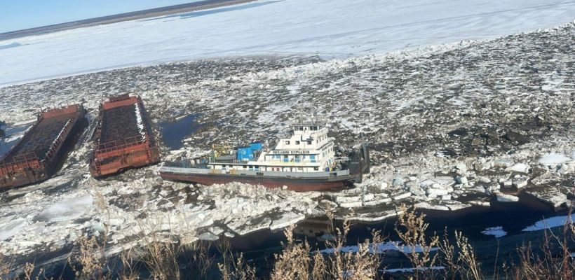 Загрязнили ли реку Лену затонувшие суда ЛОРПа в Якутии