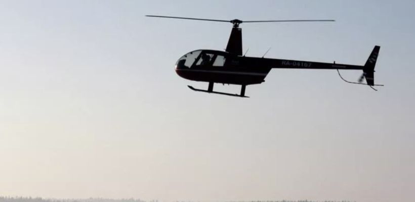Вертолет Robinson с четырьмя людьми не выходит на связь в Алданском районе