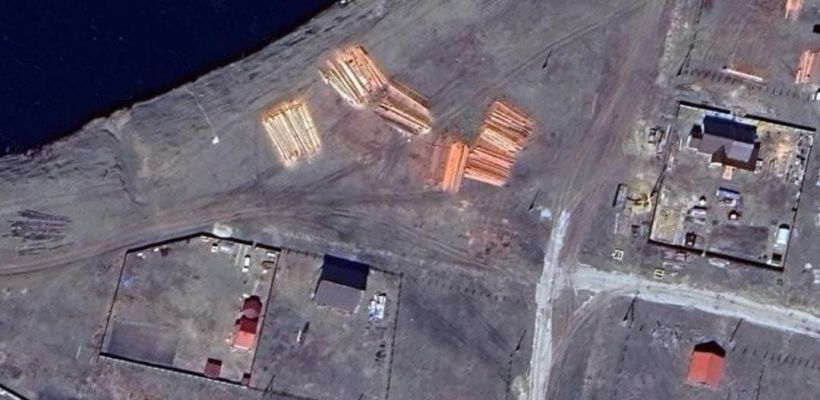 Желанный голубой берег в Октемцах