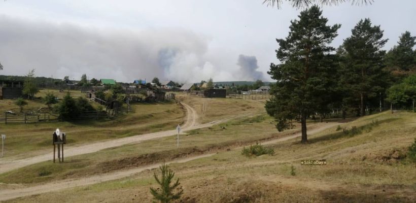 Сложная лесопожарная обстановка сохраняется в Олекминском районе