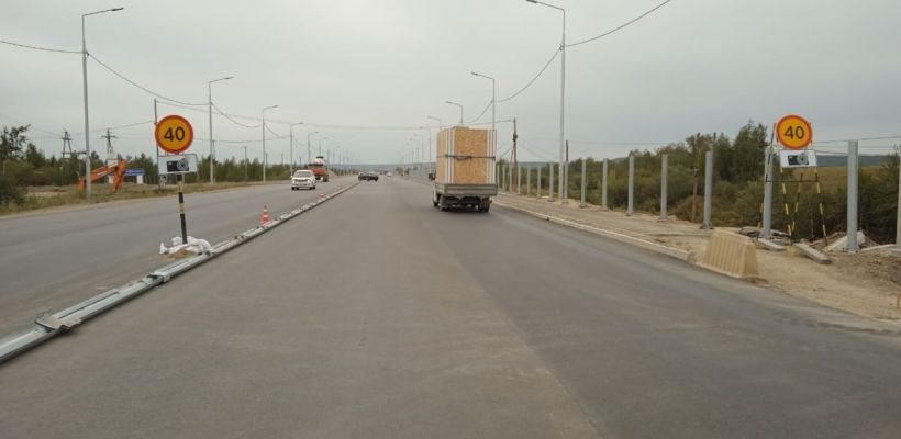 На региональной автодороге "Умнас" установили камеры видеоконтроля