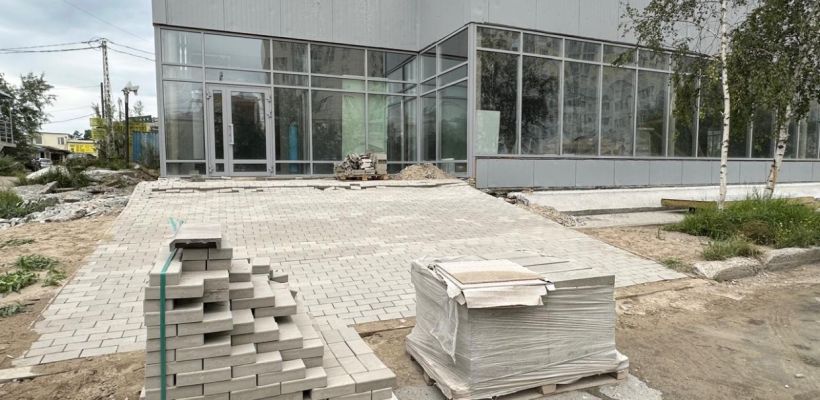 Фотофакт: На месте «Солнечной Туймаады» началось строительство нового объекта