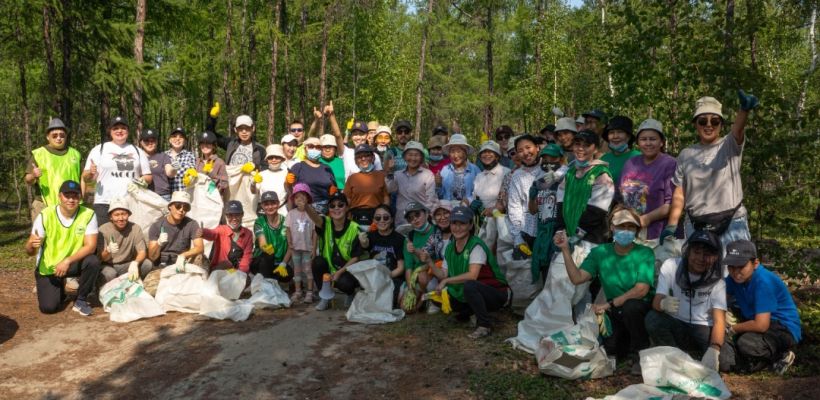 Экологический субботник «Мусору.Нет» прошел в Якутске