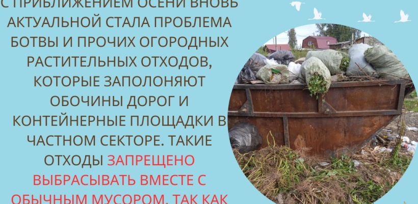 Ботва - не ТКО