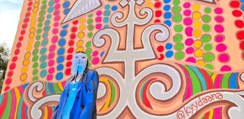 Фотофакт: Во Владимирской области появился мурал в якутском стиле