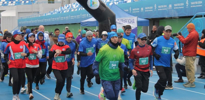 В Якутске состоялся первый забег финансистов «Фин Run»