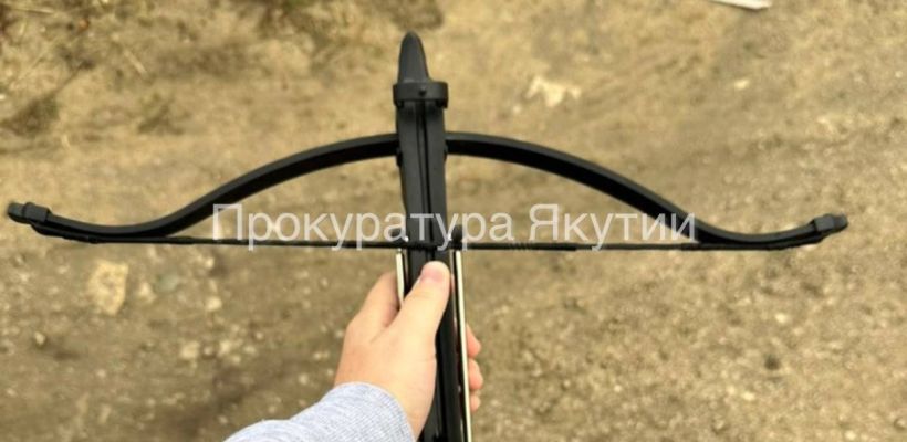 Житель Хангаласского района, угрожая арбалетом, заставил супругу перевести ему 10 тысяч рублей