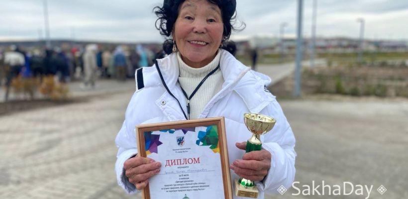 Тамара Торокова была награждена ко Дню города: "Буду сажать цветы пока ходят ноги!"