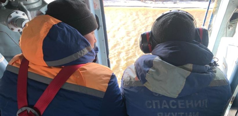 В Кобяйском улусе на реке без вести пропали двое рыбаков. Спасатели нашли их вещи