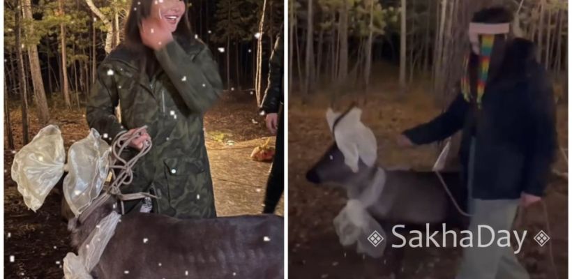 Светской львице подарили олененка: «Чтобы дети Паулины знали свои корни»