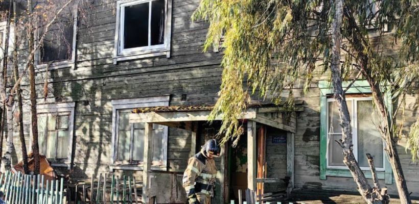 В Якутске при пожаре погибли трое детей