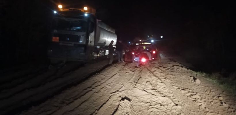 В Якутии закрыли проезд по трассе «Колыма» для большегрузов