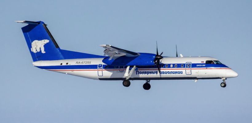 Авиакомпания «Якутия» подтвердила отказ двигателя у самолета Bombardier Dash 8 Q300 при взлете из Якутска
