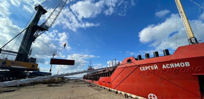 В АО «Алмазы Анабара» завершилась навигация