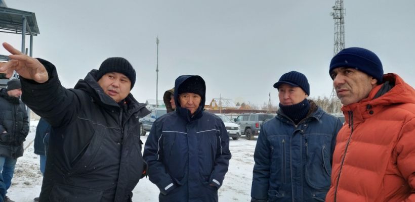 Строительная готовность водоузла «Звездный» составляет 65 %