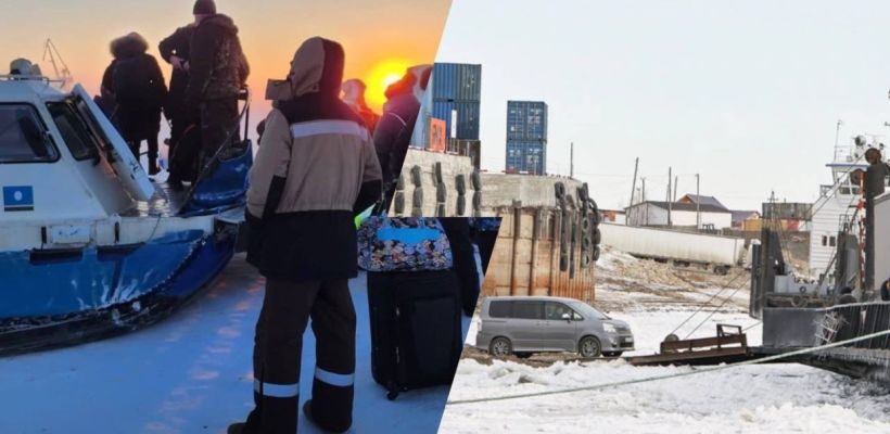 Что нового на переправах через Лену. «Подушки»: 500 рублей добавили, проезд — пять тысяч. Паромы: перевозка легковушек прекращена