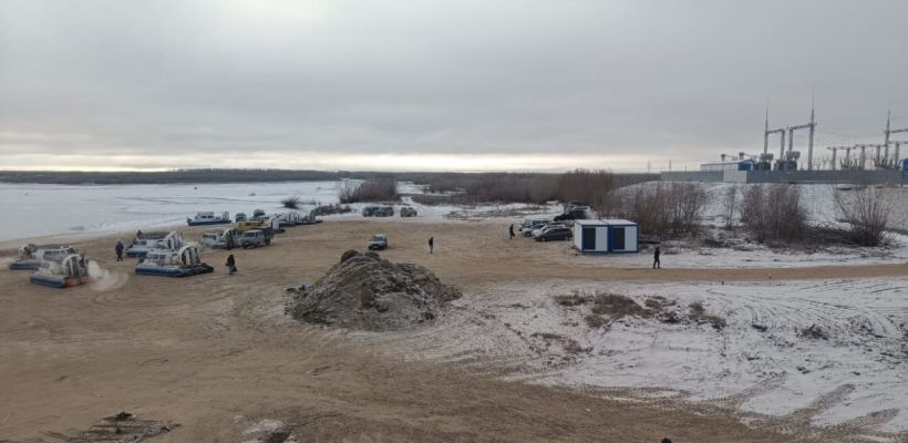 Трансфер пассажиров поезда через реку Лена будет обеспечен