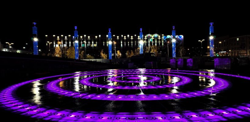 В управлении архитектуры Якутии хотят законсервировать новый фонтан на площади Ленина