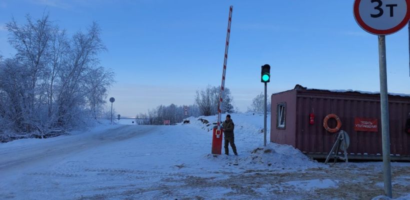 Таксисты снизили тарифы после открытия ледовой переправы через Лену